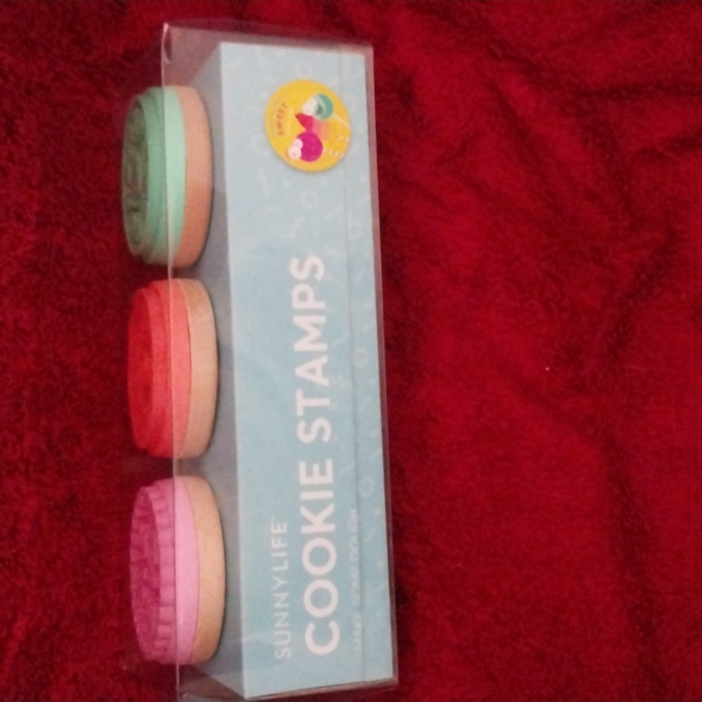 NWT 3 SunnyLife Cookie Stamps